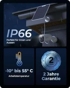 NEUE 4K Reolink Argus Eco Ultra +6W Solarpanel, 8MP Solar Akku Überwachungskamera, WiFi, WLAN Kamera, Person/Auto/Tiererkennung -Elektronische Geräte Verkäufe 2254400 1 2