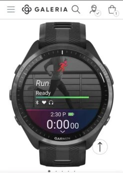 [Galeria Kundenkarte] Garmin Forerunner 965 Schwarz