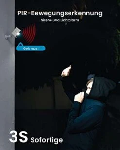 IeGeek 2K Überwachungskamera Aussen Akku Kabellose Überwachungskamera Außen/innen -Elektronische Geräte Verkäufe 2254539 1 5