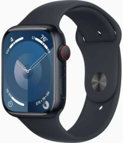 Apple Watch Series 9 GPS 45mm Aluminium Mitternacht Sportarmband Mitternacht