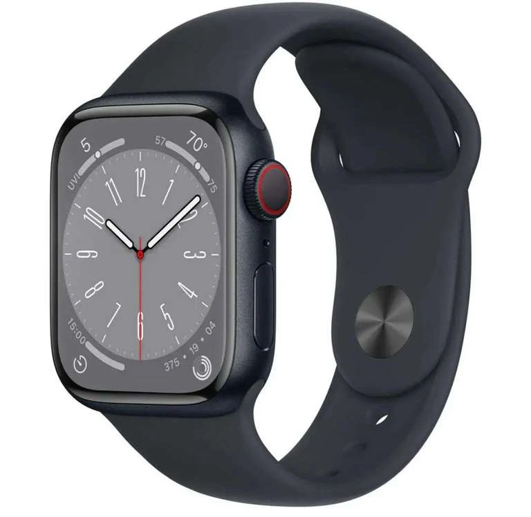 Apple Watch Series 8 GPS 41mm Aluminium Mitternacht Sportarmband Mitternacht 3 Apple Watch Series 8 GPS 41mm Aluminium Mitternacht Sportarmband Mitternacht