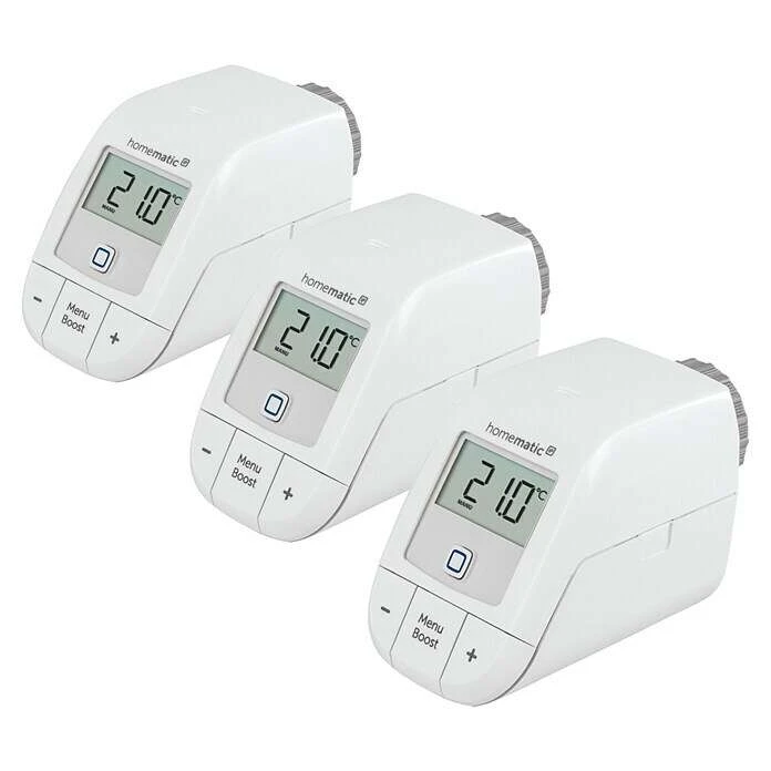Homematic IP ETRV-B Heizkörperthermostat Basic (153412A0) 3 Stück 3 Homematic IP ETRV-B Heizkörperthermostat Basic (153412A0) 3 Stück