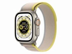 Apple Watch Ultra Titangehäuse, Trail Loop Gelb/Beige S/M - Verkäufer Gravis