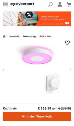 Philips Hue Infuse Mit Tab Dial