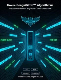 Govee AI Gaming Box Kit Mit Lightbar Und RGBIC Monitor Hintergrundbeleuchtung Für 27-34 Zoll (Personalisiert?) -Elektronische Geräte Verkäufe 2258054 1 6