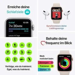 [WHD Sehr Gut] Apple Watch SE (1. Generation) (GPS, 40mm) - WLAN - Aluminiumgehäuse Space Grau -Elektronische Geräte Verkäufe 2260697 1 4