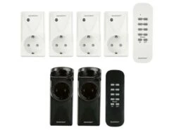 SILVERCREST Funkschaltset Innen, 5-teilig / Außen 3-teilig
