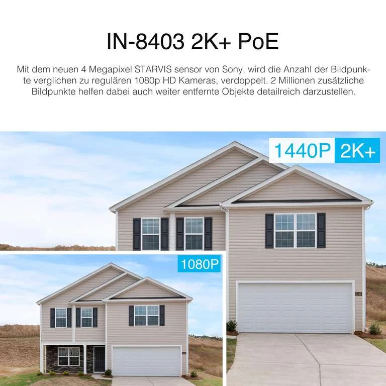Überwachungskamera, INSTAR IN-8403 2K+ PoE Weiss 7 Überwachungskamera, INSTAR IN-8403 2K+ PoE Weiss – Bild 5