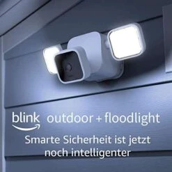 [AMAZON / EXPERT] Blink Outdoor + Floodlight – Kabellose, Batteriebetriebene Flutlicht-Halterung Und Smarte HD-Überwachungskamera, 700 Lumen -Elektronische Geräte Verkäufe 2262682 1 3