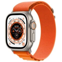 Apple Watch Ultra GPS + Cellular - 49mm - Nylon Armband Medium In Orange