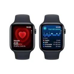 Apple Watch SE (2nd Generation, 2023) GPS 44mm Aluminiumgehäuse Und Sportarmband (M/L) In Mitternacht - Amazon Italien -Elektronische Geräte Verkäufe 2262873 1 3