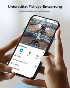 [Amazon.de] Reolink Fe-p | 6MP 360° Überwachungskamera | Schwarz | PoE |Personenerkennung -Elektronische Geräte Verkäufe 2262879 1 2