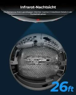 [Amazon.de] Reolink Fe-p | 6MP 360° Überwachungskamera | Schwarz | PoE |Personenerkennung -Elektronische Geräte Verkäufe 2262879 1 4