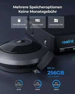 [Amazon.de] Reolink Fe-p | 6MP 360° Überwachungskamera | Schwarz | PoE |Personenerkennung -Elektronische Geräte Verkäufe 2262879 1 6