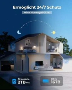 Reolink 4K WLAN, Überwachungskamera Aussen Set, 4x8MP WiFi 6, NVR Mit 2TB HDD, Farbnachtsicht 15 Reolink 4K WLAN, Überwachungskamera Aussen Set, 4x8MP WiFi 6, NVR Mit 2TB HDD, Farbnachtsicht -Elektronische Geräte Verkäufe 2263262 1 5