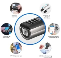 WELOCK PCB10EBL41 Elektronisches Intelligentes Türschloss Mit Tastatur, IP65 Wasserdicht Für 93€ -Elektronische Geräte Verkäufe 2263846 1 3