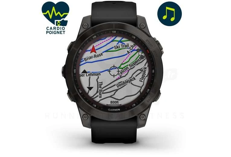 Garmin Fenix 7 Sapphire Solar Titanium 3 Garmin Fenix 7 Sapphire Solar Titanium