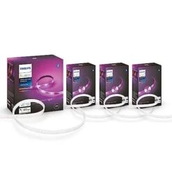Philips Hue White & Col. Amb. Lightstrip Plus 2m Basis + Lightstrip Plus 3m Erweiterung (Prime)