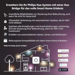 Philips Hue White & Color Ambiance GU10 Dreierpack, 3x350lm 13 Philips Hue White & Color Ambiance GU10 Dreierpack, 3x350lm -Elektronische Geräte Verkäufe 2264964 1 4