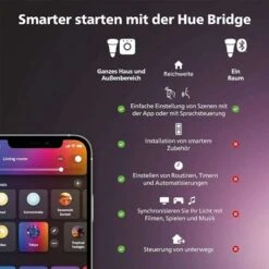 Philips Hue White & Color Ambiance GU10 Dreierpack, 3x350lm 14 Philips Hue White & Color Ambiance GU10 Dreierpack, 3x350lm -Elektronische Geräte Verkäufe 2264964 1 5
