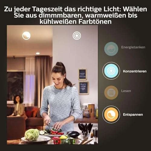 Philips Hue White & Color Ambiance E27 Viererpack 4x570lm 7 Philips Hue White & Color Ambiance E27 Viererpack 4x570lm – Bild 5