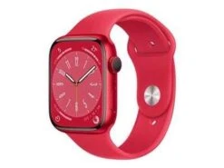 Apple Watch Series 8 GPS 45mm Aluminium Sportarmband Rot