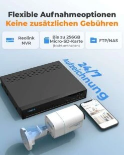 Reolink RLC-810A Überwachungskamera (3840x2160@25fps, PoE, 30m Nachtsicht, Smarte Bewegungserkennung, FTP, MicroSD, Google Assistant, IP66) 13 Reolink RLC-810A Überwachungskamera (3840x2160@25fps, PoE, 30m Nachtsicht, Smarte Bewegungserkennung, FTP, MicroSD, Google Assistant, IP66) -Elektronische Geräte Verkäufe 2265169 1 3