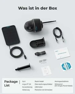 Reolink 2K 4MP Solar Überwachungskamera Aussen Akku, 355°/140° Schwenkbar WLAN Kamera Outdoor Mit 2,4/5GHz WiFi -Elektronische Geräte Verkäufe 2265332 1 7