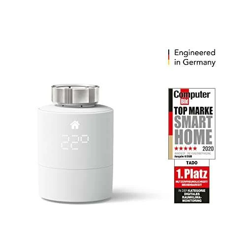 Tado Smartes Heizkörperthermostat – Wifi Starter Kit V3+, Inkl. 2 X Thermostat 4 Tado Smartes Heizkörperthermostat – Wifi Starter Kit V3+, Inkl. 2 X Thermostat – Bild 2