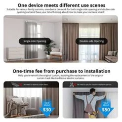 [Amazon] SONOFF Zigbee Smart Vorhangmotoren (Switchbot Curtain Robot Alternativ) -Elektronische Geräte Verkäufe 2265931 1 3