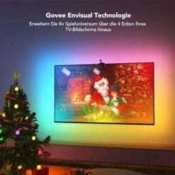 Govee TV LED Hintergrundbeleuchtung, DreamView T1 WiFi TV Hintergrundbeleuchtung Mit Kamera Für 55-65 Zoll TV Und PC, RGBIC LED Strip -Elektronische Geräte Verkäufe 2266584 1 5