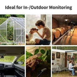 SwitchBot IP65 Thermometer Hygrometer Innen Außen 3er, 120m Bluetooth Reichweite -Elektronische Geräte Verkäufe 2266890 1 6