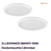 [ibood / Ledvance / Bestpreis / Eff. 49,37% / Bis 23:59] 2 X Ledvance Smart+ RGB Deckenlleuchte - 40,90€ Inkl. Versand Anstatt 80,78€