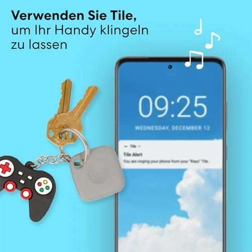 Tile Mate (2022) Bluetooth Schlüsselfinder, 1er Pack, 60m Reichweite, Inkl. Community Suchfunktion, IOS Und Android App, PRIME 7 Tile Mate (2022) Bluetooth Schlüsselfinder, 1er Pack, 60m Reichweite, Inkl. Community Suchfunktion, IOS Und Android App, PRIME – Bild 5
