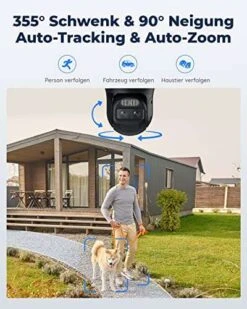 Reolink PTZ Überwachungskamera Aussen Akku Mit Auto-Tracking, 6X Hybridzoom, Dual Lens, WLAN, Solar Modul -Elektronische Geräte Verkäufe 2270463 1 2