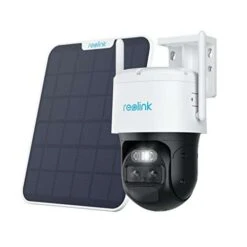 Reolink PTZ Überwachungskamera Aussen Akku Mit Auto-Tracking, 6X Hybridzoom, Dual Lens, WLAN, Solar Modul