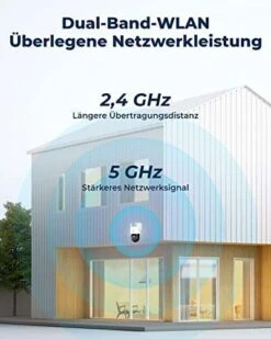 Reolink PTZ Überwachungskamera Aussen Akku Mit Auto-Tracking, 6X Hybridzoom, Dual Lens, WLAN, Solar Modul -Elektronische Geräte Verkäufe 2270463 1 4