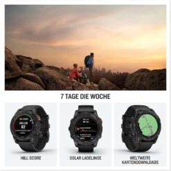 Garmin Fenix 7 Pro Solar 47mm Schwarz/grau -Elektronische Geräte Verkäufe 2271117 1 2