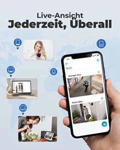 Reolink 4K Überwachungskamera Set RLK8-800B4-A, 8CH Videoüberwachung Mit 4X 8MP PoE IP Kamera + 2TB HDD NVR 24/7 [amazon Prime + Ohne Prime] -Elektronische Geräte Verkäufe 2271247 1 3