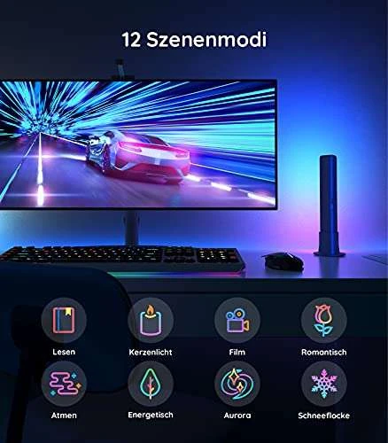 Govee Smart LED Lightbar WiFi RGBIC (H60543D1DE) 10 Govee Smart LED Lightbar WiFi RGBIC (H60543D1DE) – Bild 8