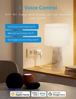 4x Meross Matter Smart Steckdose Mit Stromverbrauch, WLAN Steckdosen Mit Stromzähler, Apple Home, Alexa Und Google, 16A | 13,81 € Pro Stuck -Elektronische Geräte Verkäufe 2272370 1 5