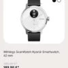 Withings ScanWatch Hybrid-Smartwatch, 42 Mm 1 Withings ScanWatch Hybrid-Smartwatch, 42 Mm -Elektronische Geräte Verkäufe 2272880 1