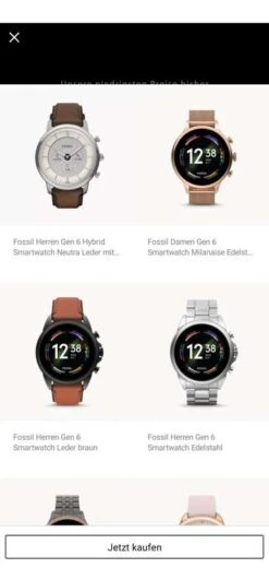 Gen 6 Smartwatch Mit Bis Zu 60% Rabatt