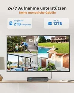 Reolink 5MP Überwachungskamera Set Outdoor, 4X 5MP PoE IP Dome Kamera Und 8CH 2TB HDD NVR RLK8-520D4-5MP -Elektronische Geräte Verkäufe 2276200 1 3