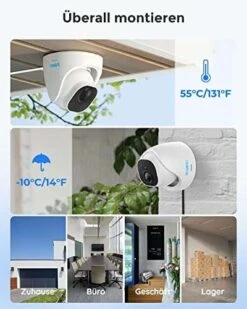 Reolink 5MP Überwachungskamera Set Outdoor, 4X 5MP PoE IP Dome Kamera Und 8CH 2TB HDD NVR RLK8-520D4-5MP -Elektronische Geräte Verkäufe 2276200 1 5