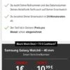 (mein Vodafone App) Galaxy Watch 6 40 Mm LTE Abzüglich Cashback 189,76 Euro