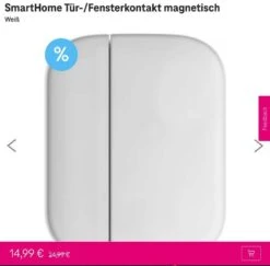 Telekom SmartHome Tür-/Fensterkontakt Magnetisch