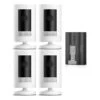 Ring Stick Up Cam Battery 4er-Set + Gratis Quick Release Battery Inkl. Ersatzakku Bei Tink