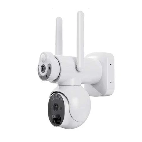 SANNCE-Solar IP Kamera,10400mAh Wiederaufladbare Akku & Outdoor Solarpanel, 355°/90° Schwenkbar, 1920×1080 Dual-Objektive, Farbnachtsicht 8 SANNCE-Solar IP Kamera,10400mAh Wiederaufladbare Akku & Outdoor Solarpanel, 355°/90° Schwenkbar, 1920×1080 Dual-Objektive, Farbnachtsicht – Bild 6