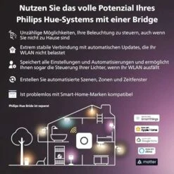 Philips Hue White And Col. Amb. E27 2-er Pack 800lm Inkl. Hue Bridge -Elektronische Geräte Verkäufe 2278078 1 4